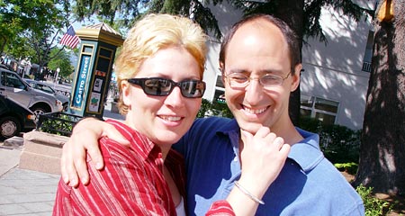 ever the cute couple, they are.