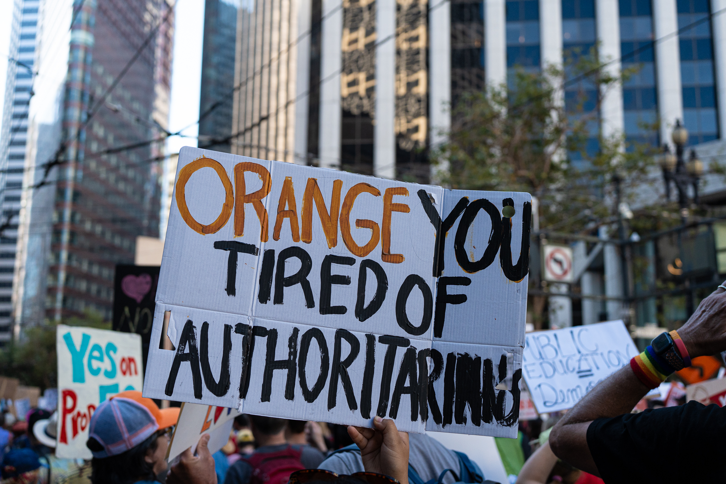 Orange you tired of authoritarian